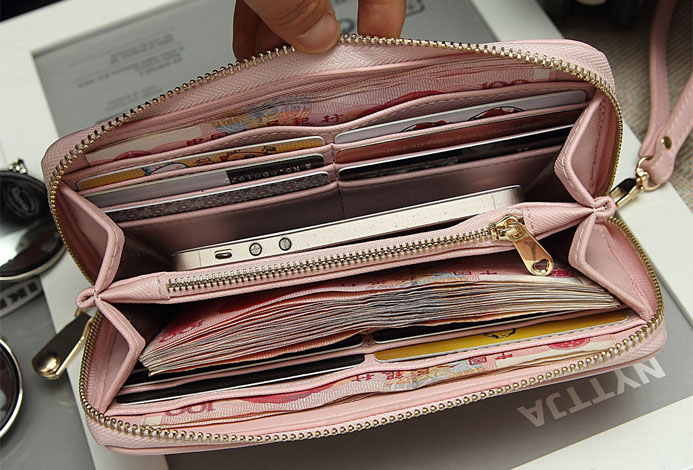 กระเป๋าสตางค์ใบยาว SUO AI [แบบซิปรอบ]