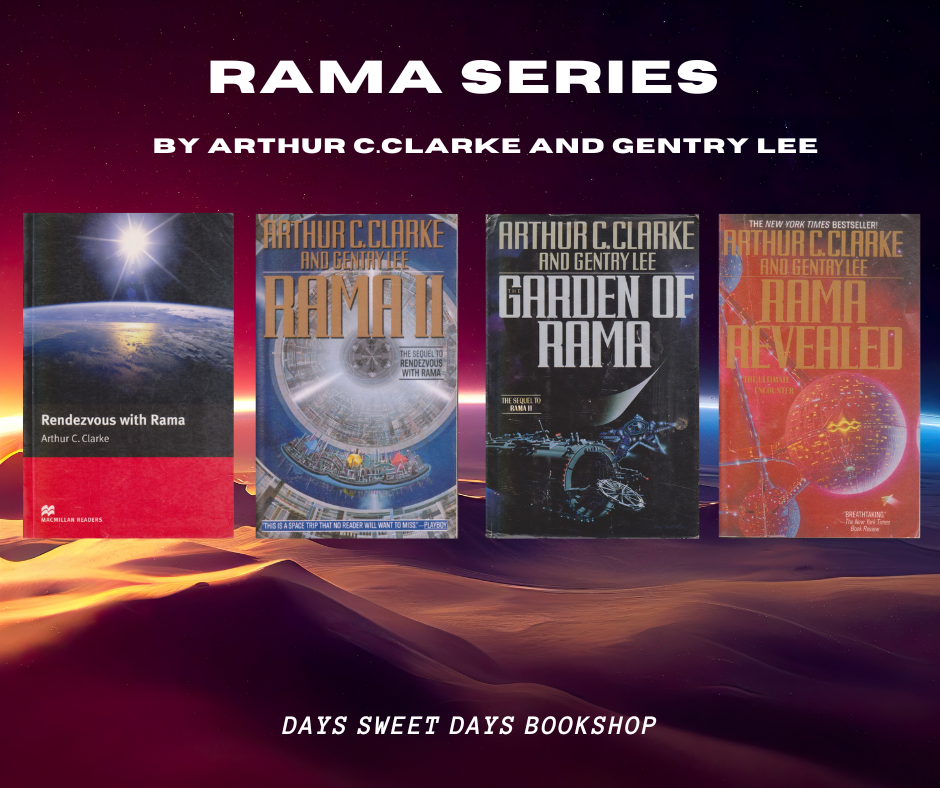 นิยายภาษาอังกฤษ RAMA SERIES by Arthur C.Clarke and Gentry Lee 4 เล่ม (ขายยกชุด)