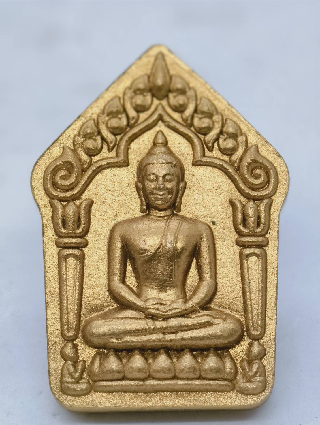 หลวงพ่อสิน วัดละหารใหญ่ พระขุนแผน พิมพ์ใหญ่ พรายจินดามณี ทาทอง AC1768