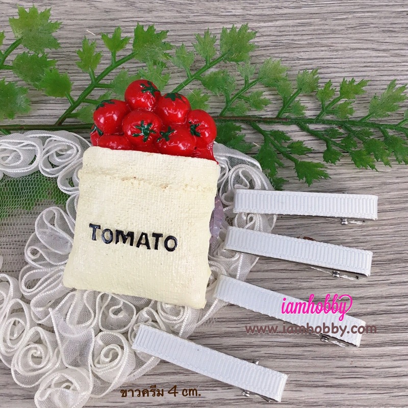 กิ๊บหุ้มผ้า ขนาด 4 cm. (แพ็คละ 10 ชิ้น/สี) (เลือกสี)