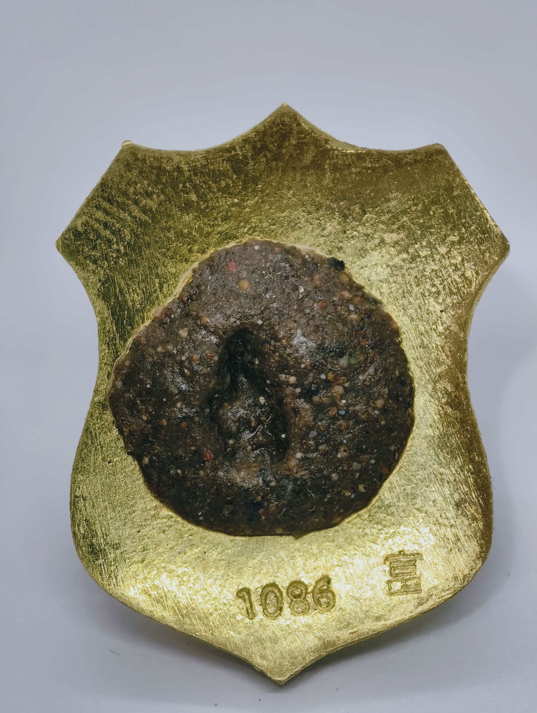 หลวงปู่มหาศิลา วัดโพธิ์ศรีสะอาด พระพรหมน้อย หลัง มวลสารของหลวงปู่ KA7256