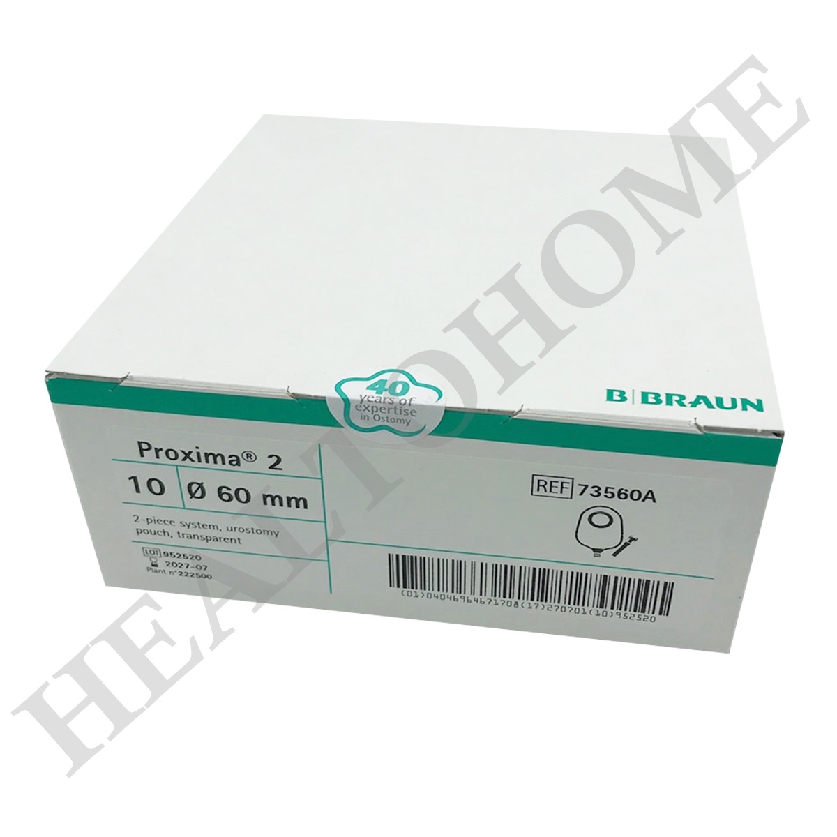 Proxima2 Urostomy ถุงเก็บปัสสาวะหน้าท้อง แบบ 2 ชิ้น (เฉพาะถุง)