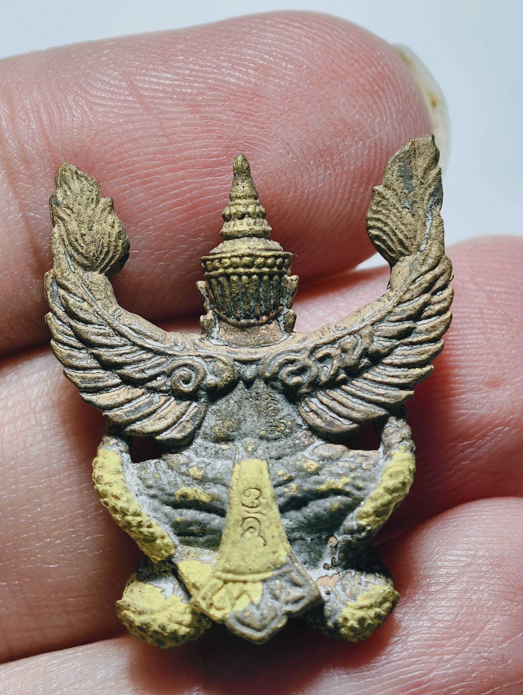 พระครูวิจิตรกาญจนาภรณ์ วัดช่องลิ้ง พญาครุฑ เศรษฐีเงินล้าน กฐิน 59 รุ่นแรก AC2433