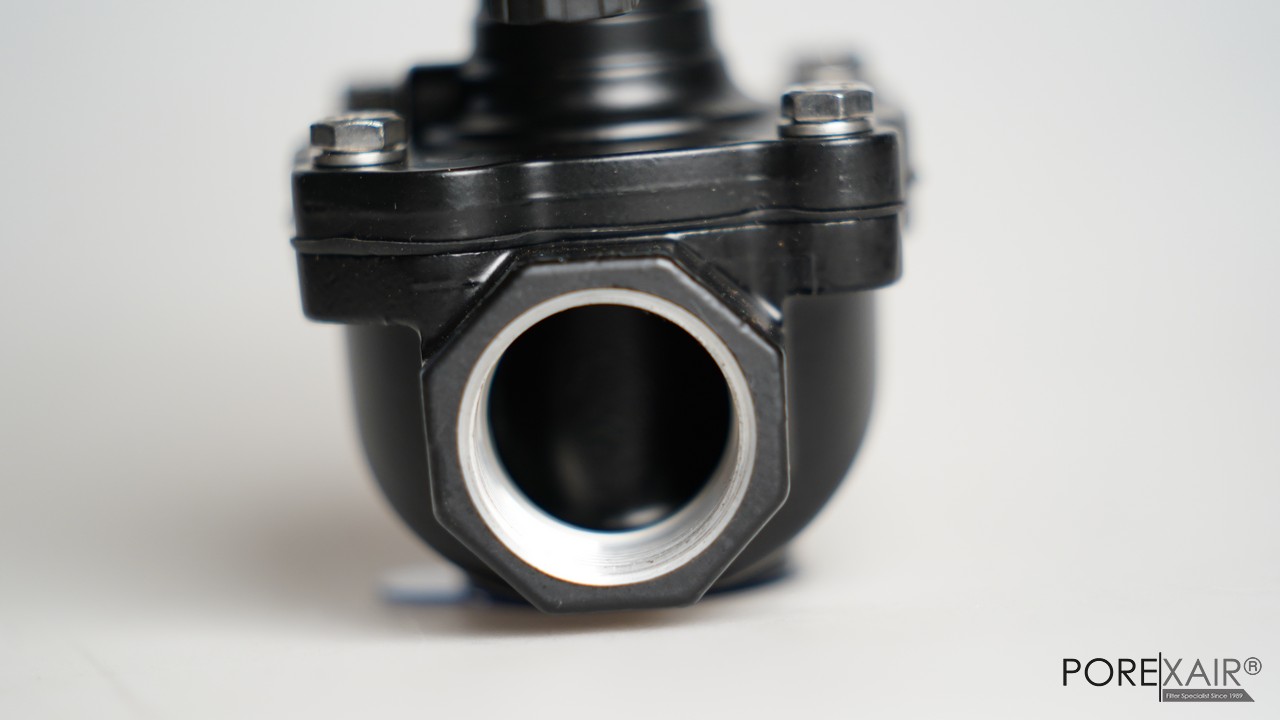 UFLOW 1" Pulse Jet Dust Collector Angle Type Solenoid Valve 220V NC "INDIA" l โซลินอยด์วาล์วกำจัดฝุ่น พัลส์วาล์ว ทำความสะอาดถุงกรองฝุ่น