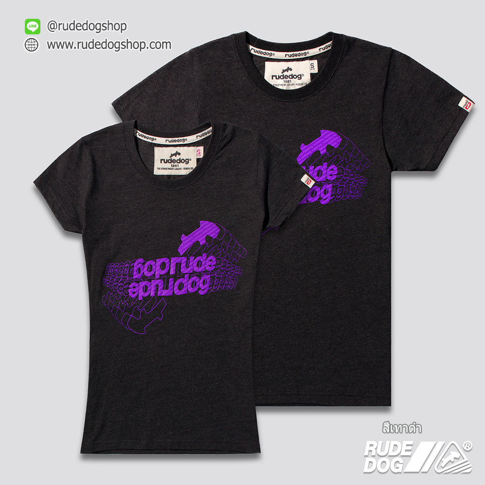 เสื้อยืดแขนสั้น rudedog รุ่น RUSHBAR (รัชบาร์)