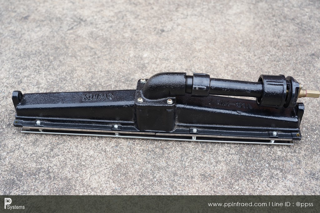 หัวเตาอินฟาเรด KOMPAC MK-81 3.14kW ชนิดเหล็กหล่อ ขนาด 555x80x105