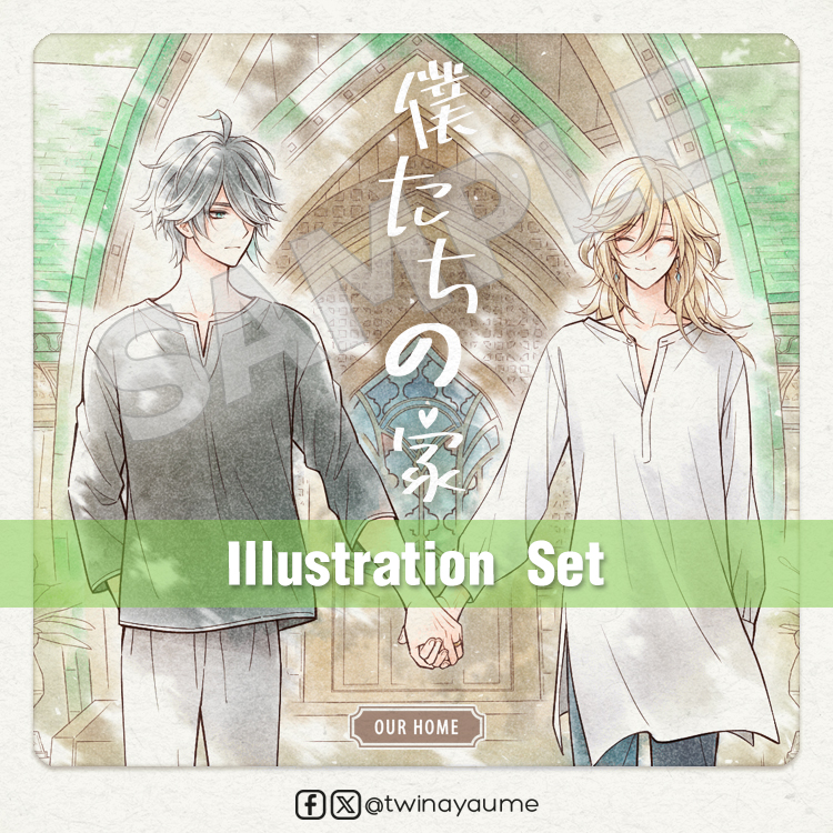 *IN STOCK* [Genshin] Alhaitham x Kaveh - Illustration Set