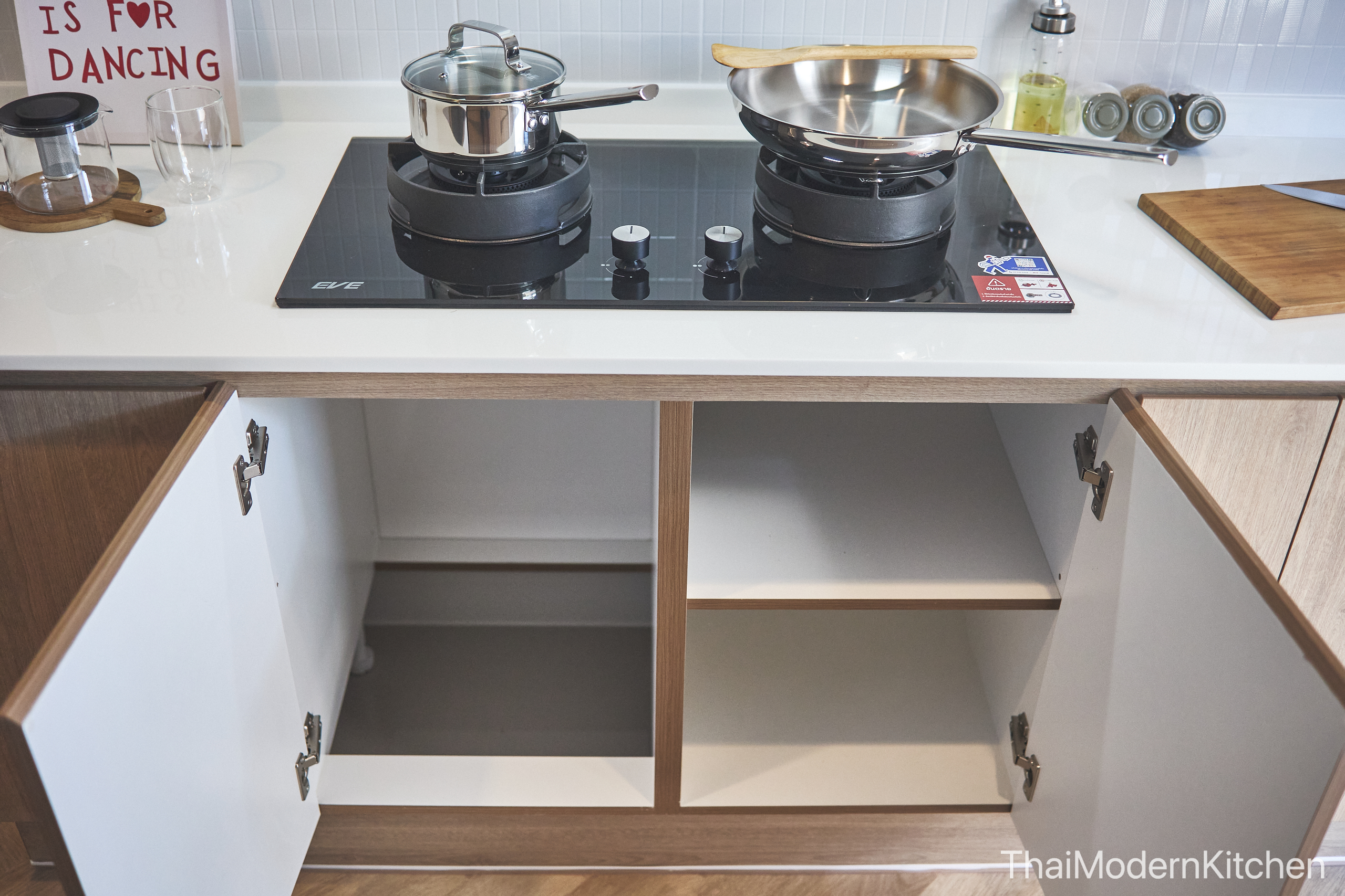 #ครัวบิ้วอิน ราคา 33000 2 ตู้บนล่าง Top laminate 33000 Top หินแกรนิตร 43000