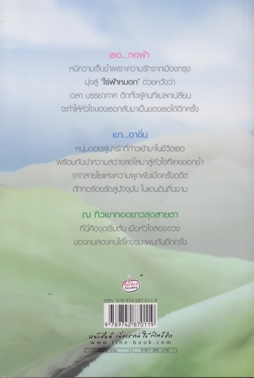 นิยาย ดอยสูง ฟ้าใส กับหัวใจสองดวง ผู้เขียน เรซิน