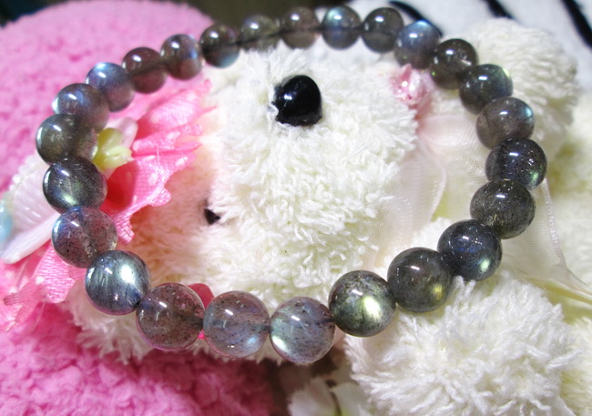 สร้อยข้อมือแลบบราโดไลท์ เกรด A