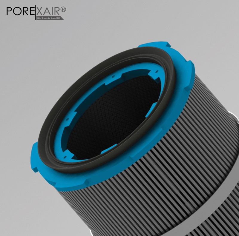 PoreXair Cartridge Filter PA300HAM CT-20 l ไส้กรองสีฝุ่น High Tensile Paper ขนาด 330x216x600