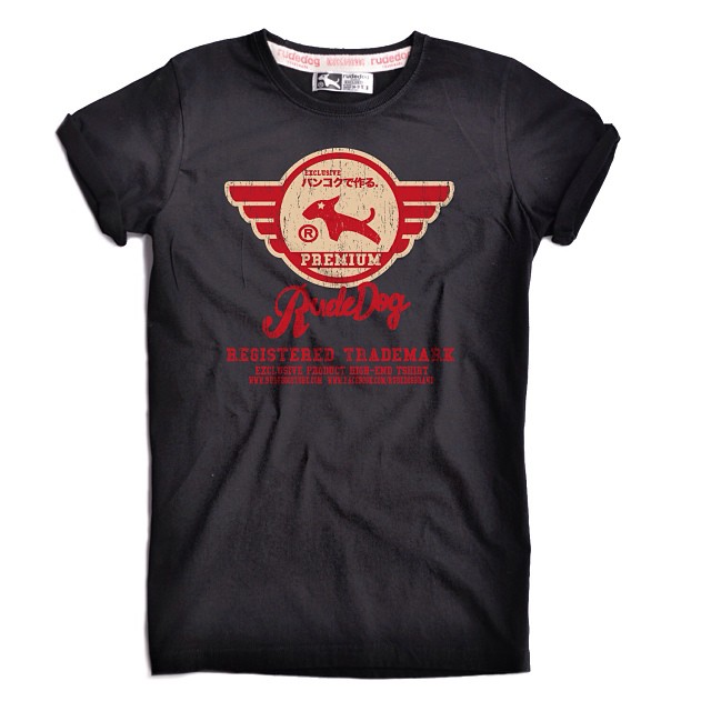 เสื้อยืด Rudedog รุ่น Dog Wing Size M