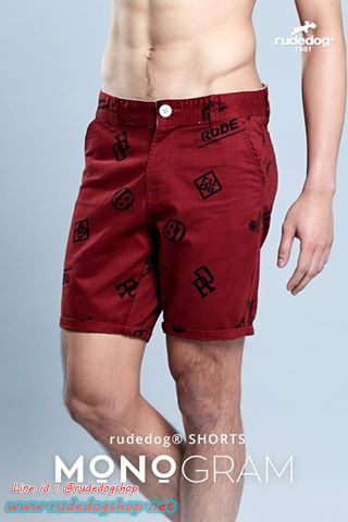 กางเกงขาสั้น rudedog รุ่น monogram