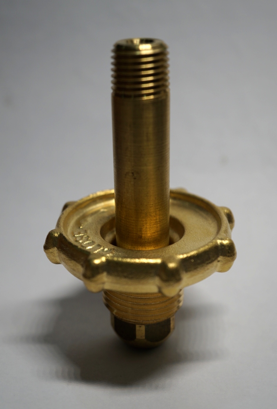 Brass Knob Gas Cylinder - Metal to Metal Seat
