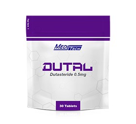 DUTAL Dutasteride 0.5mg 30tablets วิตามินเสริมบำรุงผม ลดการหลุดร่วง ขึ้นใหม่ ลด DHT ถึง 93% สำหรับผู้ชาย