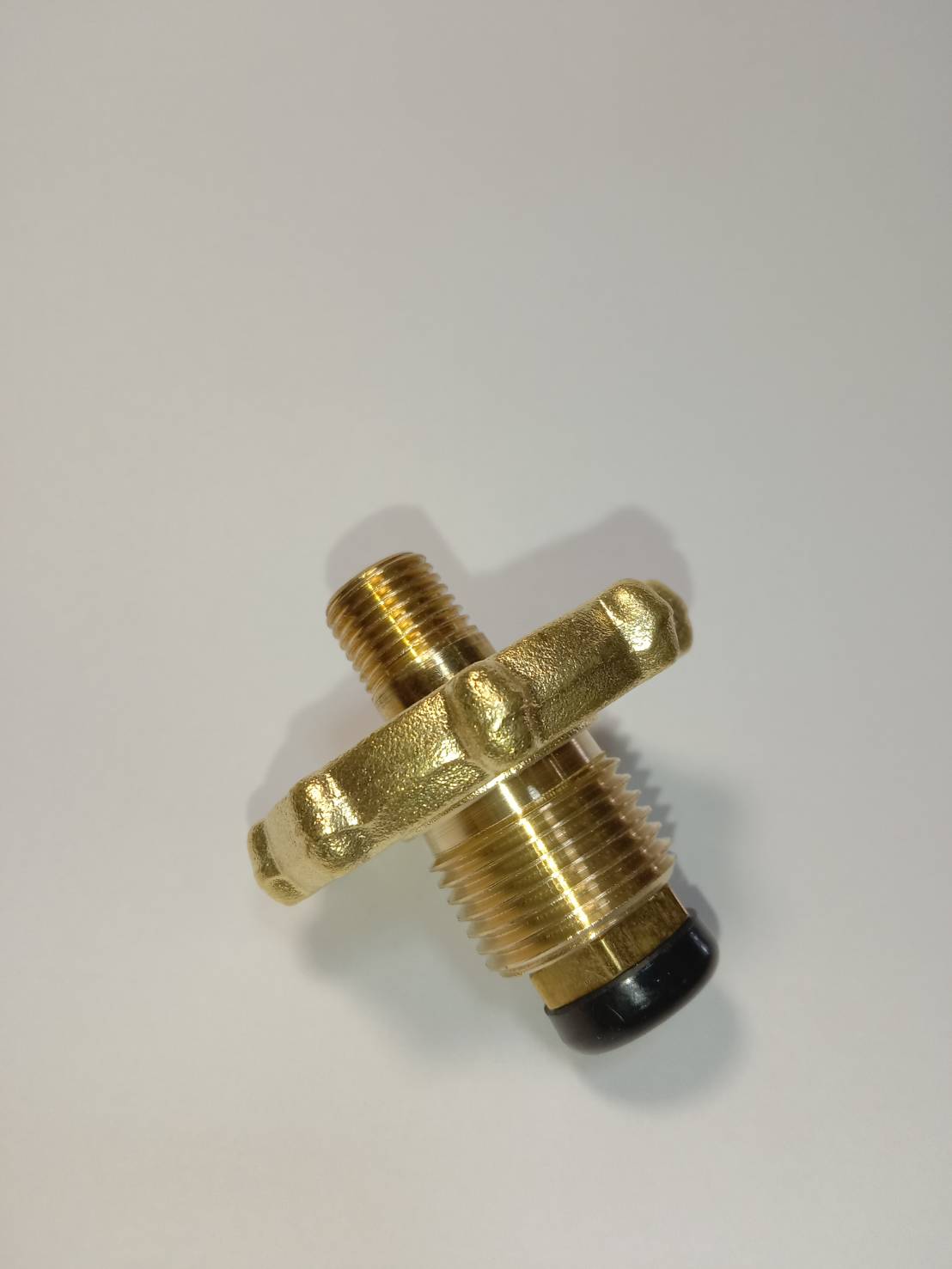 Brass Knob Gas Cylinder - Rubber Seat
