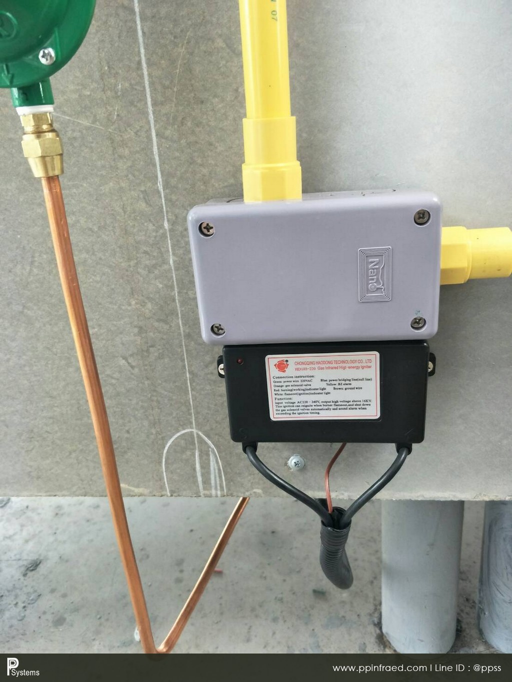 STANDARD TEMP. CTRL MODULE, ABS PLASTIC BOX, DIGITAL TEMP. CONTROLLER "FOTEK" , LED LAMP FOR 4 MODULES