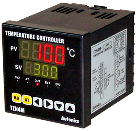 Autonics : TZN4M-24S, Temperature Controllers (Dual PID Auto Tuning Type) TZN Series