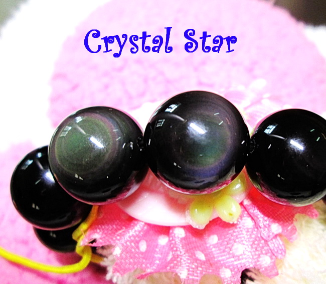 สร้อยข้อมือเรนโบว์ออปซิเดียน เกรด 5A