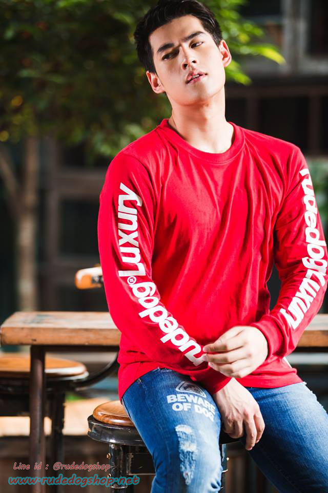 เสื้อยืดแขนยาว rudedog รุ่น LUXE (ลักซ์)