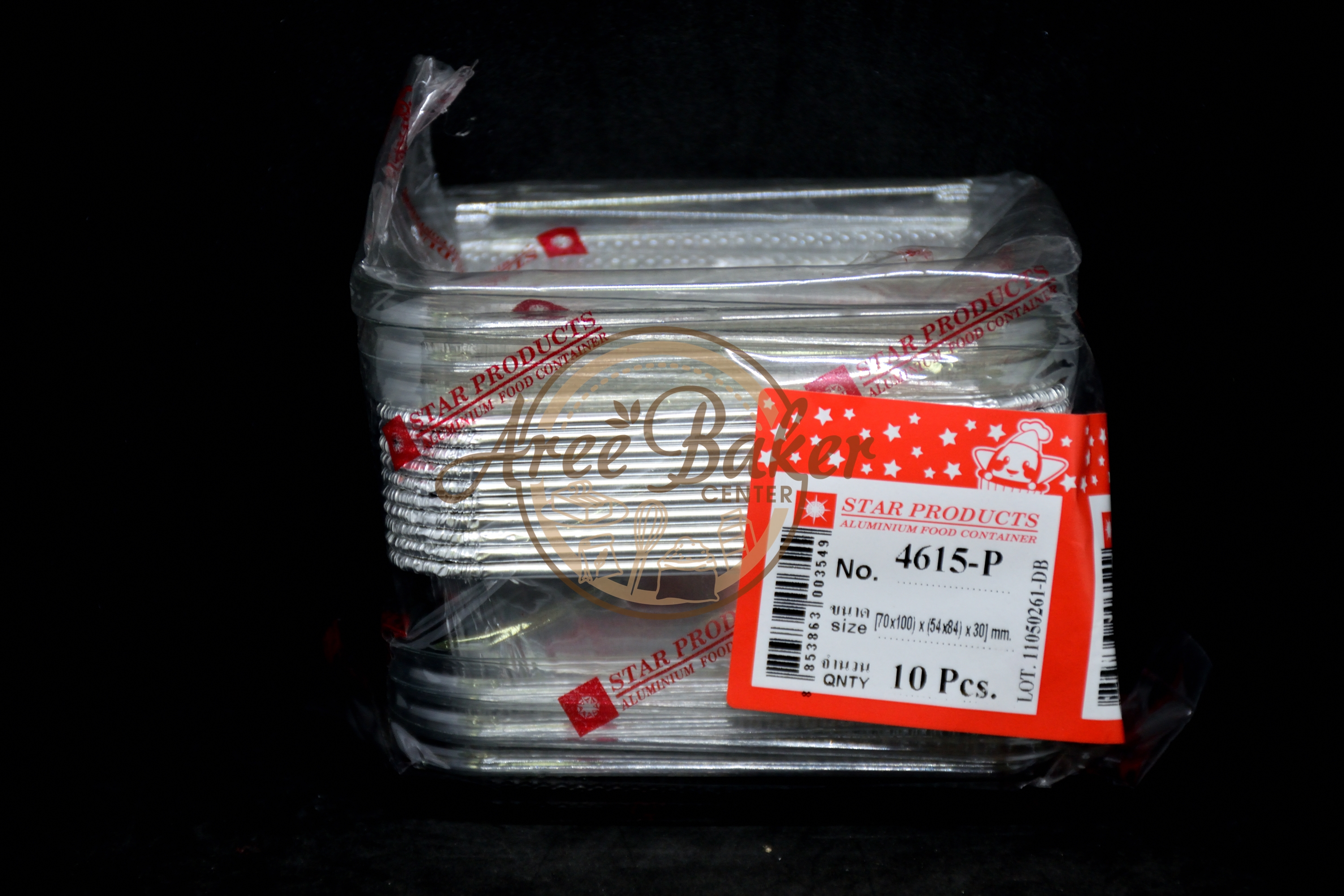 ถาดฟอยล์ 4615-P 10ชิ้น