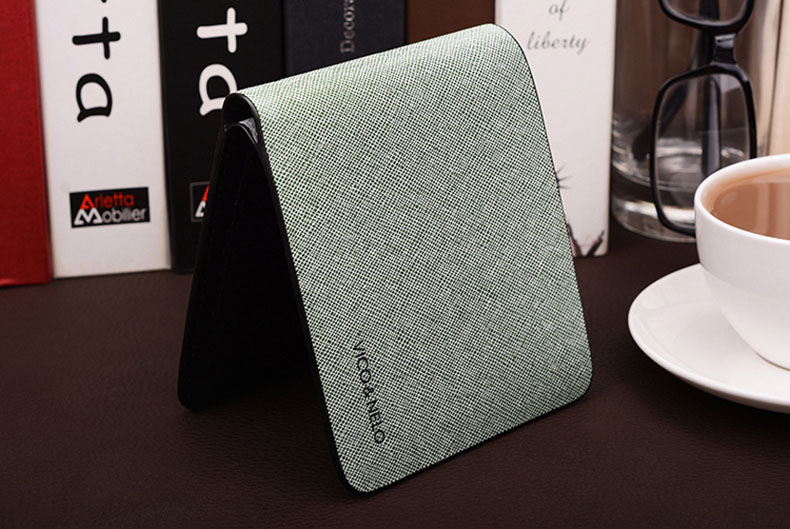 กระเป๋าสตางค์หนังแท้ Vico&Nelo 003 [สีเทา]