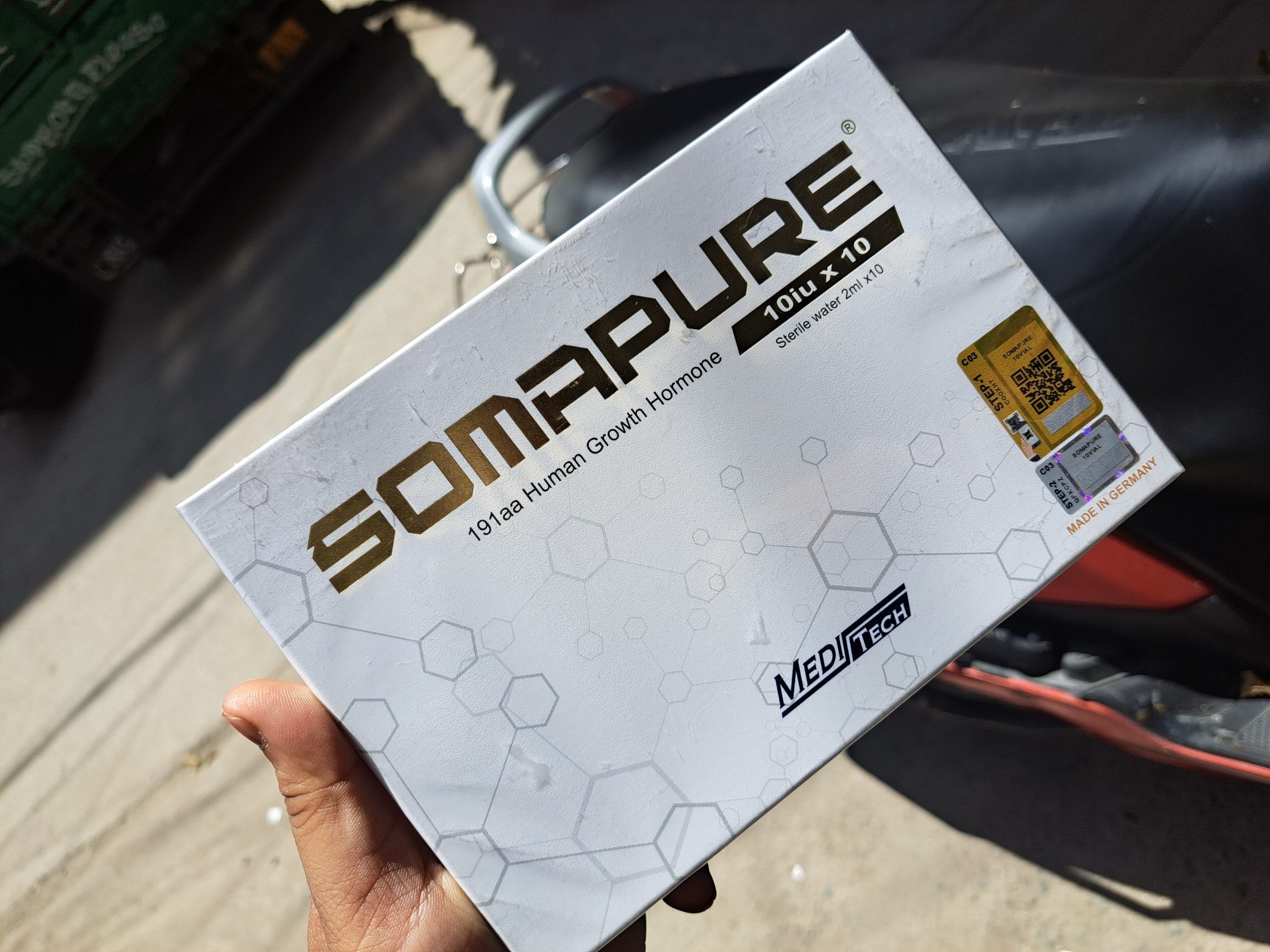 SOMAPURE Human Growth Hormone 10iu/vial, 10vial