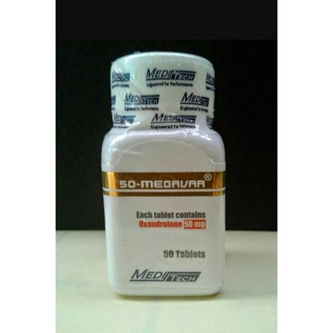 MEGAVAR-50 Oxandrolone 50mg หรือ Anavar 50 มก. 50Tablets