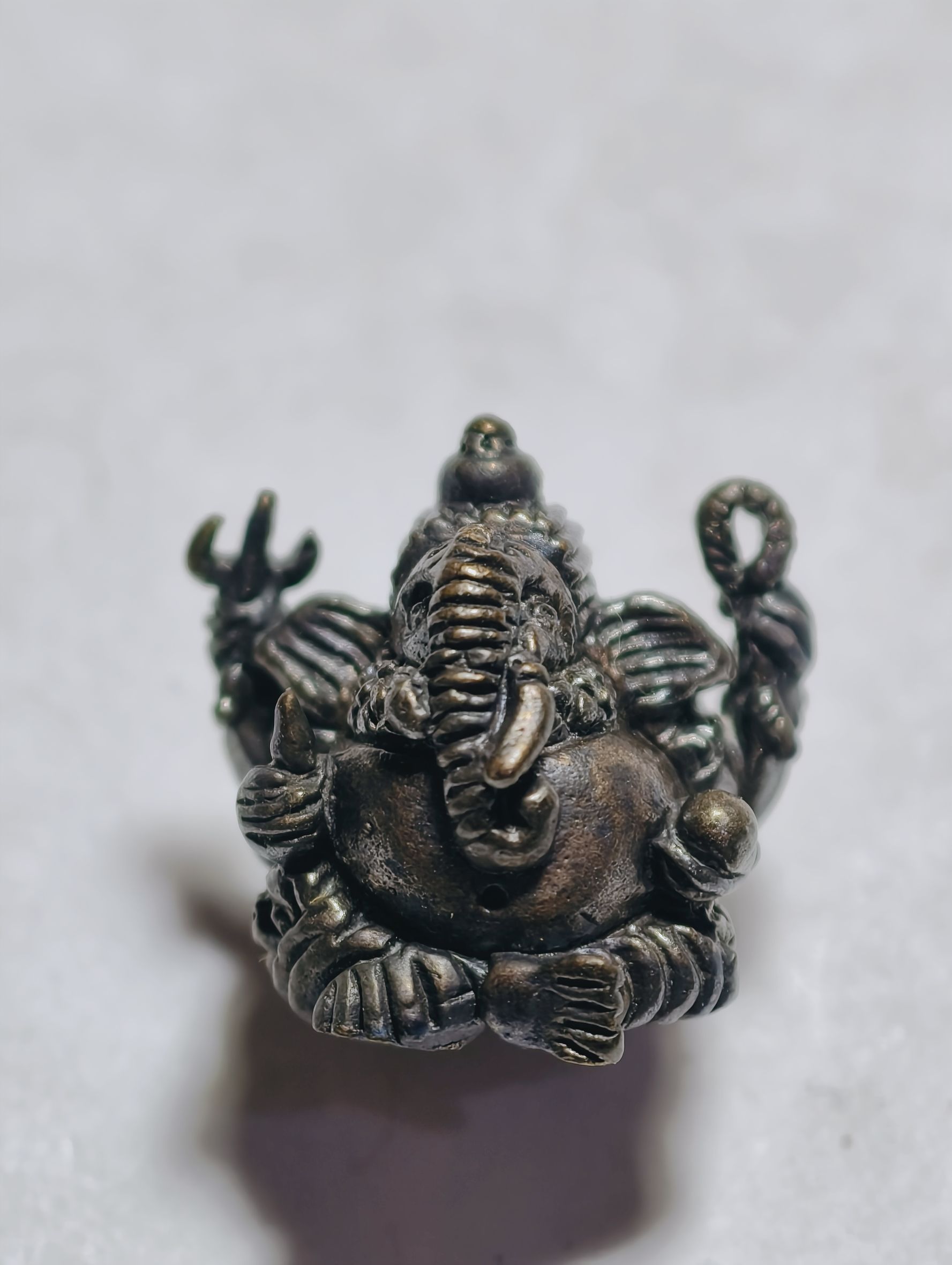 หลวงปู่หงษ์ วัดเพชรบุรี พระพิฆเนศวร์เล็ก เพิ่มทรัพย์ เพิ่มสุข 2553 (AC4217)