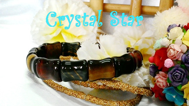 สร้อยข้อมือตาเสือสีผสม