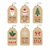 ป้ายสินค้า Hang Tag ป้ายกระดาษ สไตล์การออกแบบดีไซน์แบบใช้สีสันสวยงามหรูหรา ป้ายสินค้าไว้สำหรับประชาสัมพันธ์เกี่ยวกับสินค้าสำหรับช่วงเทศกาลคริสมาส,ป้ายบอกรายละเอียดเกี่ยวกับสินค้าต่างๆของวันคริสมาส // ตัวอย่างดีไซน์ ป้ายสินค้า Hang Tag ป้ายกระดาษ
