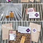 ไอเดียสำหรับการพิมพ์ สติ๊กเกอร์ฉลากสินค้า // สไตล์การออกแบบ ดีไซน์แบบสมัยใหม่ ที่ดูโดดเด่น ฉลากไว้ใช้สำหรับ แปะซองกระดาษ กล่องของชำร่วย