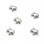 No.53 จี้รูปช้าง สีเงิน20mm.