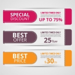 ฉลากป้ายแจ้งประกาศเตือน สไตล์การออกแบบดีไซน์แบบเรียบๆแต่มีสไตล์ ฉลากไว้ใช้แปะกับหน้าร้านที่มีการลดราคาสินค้า // ตัวอย่างดีไซน์ สติ๊กเกอร์ฉลาก Chill Shop Package