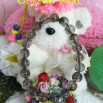 สร้อยข้อมือแก้วขนเหล็ก เกรด A