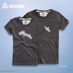 เสื้อยืดผู้หญิง Rudedog รุ่น BIGDOG 2019 สีเทาดิน