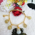 สร้อยข้อมือไหมทอง หางช้าง