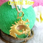 จี้มังกรชุบทองไมครอน