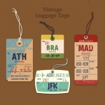 ป้ายสินค้า Hang Tag ป้ายกระดาษ สไตล์การออกแบบดีไซน์แบบวินเทจดูทันสมัยมากยิ่งขึ้น ป้ายสินค้าไว้สำหรับประชาสัมพันธ์แก่ลูกค้าเกี่ยวกับป้ายติดกระเป๋าเดินทาง,ป้ายห้อยกระเป๋า // ตัวอย่างดีไซน์ ป้ายสินค้า Hang Tag ป้ายกระดาษ