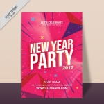 โปสเตอร์ Poster สไตล์การออกแบบดีไซน์เกี่ยวกับวันปีใหม่ใช้สีชมพูเป็นสีพื้นเพิ่มความโดดเด่นสดุดตา โปสเตอร์ ไว้สำหรับ แจ้งประชาสัมพันธ์กิจกรรม // ตัวอย่างดีไซน์ โปสเตอร์ Poster โปสเตอร์โฆษณา โปสเตอร์สวยๆ Chill Shop Package