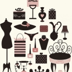 ฉลากเสื้อผ้าแฟชั่น สไตล์การออกแบบดีไซน์แบบสไตล์วินเทจทำให้ดูทันสมัย ฉลากไว้ใช้กับโลโก้ร้านเสื้อผ้า,แปะกระจกร้านเสื้อผ้าเพื่อการตกแต่ง // ตัวอย่างดีไซน์ สติ๊กเกอร์ฉลาก Chill Shop Package