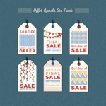 ป้ายสินค้า Hang Tag ป้ายกระดาษ สไตล์การออกแบบดีไซน์แบบใช้สีสันสวยงาม ป้ายสินค้าไว้สำหรับประชาสัมพันธ์แก่ลูกค้าในการจำหน่ายสินค้าลดราคา // ตัวอย่างดีไซน์ ป้ายสินค้า Hang Tag ป้ายกระดาษ