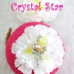 จี้มุกน้ำจืดสีส้มอ่อน