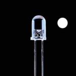 ราคาพิเศษ!!! LED 5มิล แสงขาว เลนส์ขาวใส 14,000mcd (1,000 หลอด)