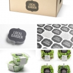 ไอเดียสำหรับการพิมพ์ สติ๊กเกอร์ฉลากสินค้า // สไตล์การออกแบบ ดีไซน์เรียบๆ ใสๆ ฉลากใช้สำหรับ แปะกับแพคเกจกล่อง แพคเกจผัก