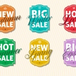 ป้ายสินค้า Hang Tag ป้ายกระดาษ สไตล์การออกแบบดีไซน์แบบใช้สีสันสวยงาม ป้ายสินค้าไว้สำหรับประชาสัมพันธ์เกี่ยวกับสินค้าที่มีการลดราคาสินค้าเป็นพิเศษ // ตัวอย่างดีไซน์ ป้ายสินค้า Hang Tag ป้ายกระดาษ