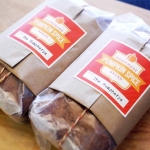 ไอเดียสำหรับการพิมพ์ สติ๊กเกอร์ฉลากสินค้า // สไตล์การออกแบบ ดีไซน์แบบเรียบๆ ดูดีมีสไตล์ ฉลากไว้ใช้สำหรับ แปะซองอาหารสำเร็จรูป