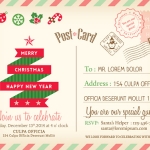 โปสการ์ด Postcard สไตล์การออกแบบดีไซน์แนววินเทจทำให้โปสการ์ดมีความสวยงามลงตัว โปสการ์ด ไว้สำหรับ ส่งบทความถึงคนสำคัญ // ตัวอย่างดีไซน์ โปสการ์ด Postcard พิมพ์โปสการ์ด โปสการ์ดสวยๆ Chill Shop Package