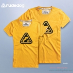 เสื้อยืดแขนสั้นผู้หญิง rudedog รุ่น Captain (กัปตัน) สีเหลือง