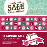 ฉลากป้ายแจ้งประกาศเตือน สไตล์การออกแบบดีไซน์แบบสไตล์วินเทจทำให้ดูทันสมัยมากขึ้น ฉลากไว้ใช้แปะกับกระจกร้านที่มีการลดราคาสินค้าภายในร้าน // ตัวอย่างดีไซน์ สติ๊กเกอร์ฉลาก Chill Shop Package